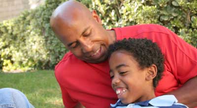 father and son