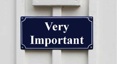 Title: Very Important