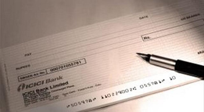 writing check