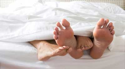 couple in bed