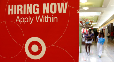 Retailiers hiring more