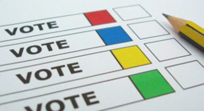 Vote card