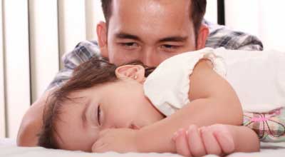 dad and baby