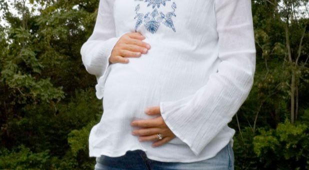 pregnant woman