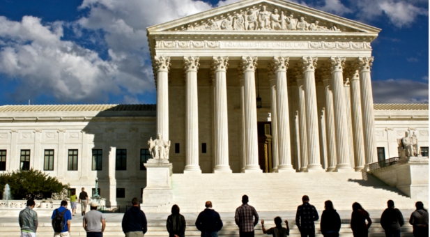 siege in front of supreme court