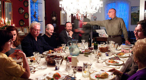 Seder Table