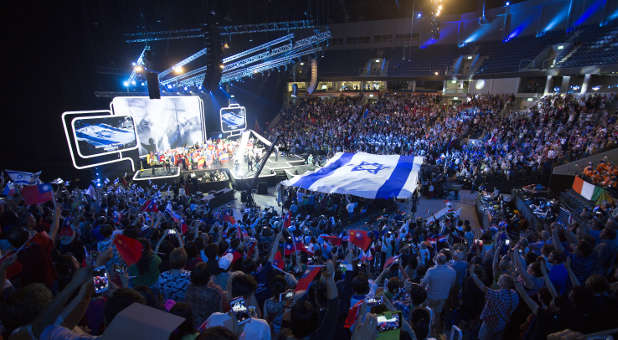 The 2015 ICEJ Feast of Tabernacles kicked off Sunday night.