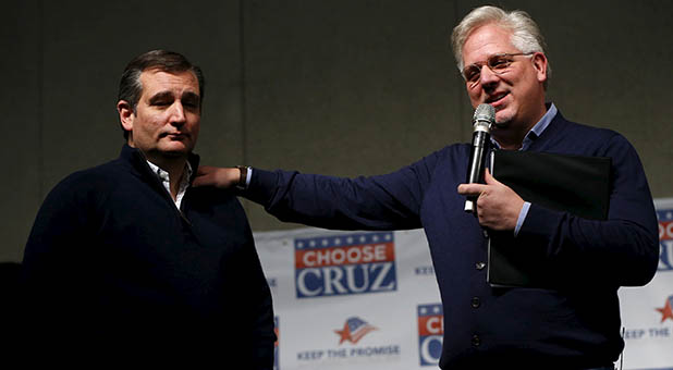 Glenn Beck and Ted Cruz