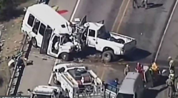 Jack Young was indicted by a grand jury on Monday in connection with the March 29 crash in Uvalde County, about 80 miles (130 km.) west of San Antonio.