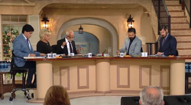 The panel on the Jim Bakker Show.