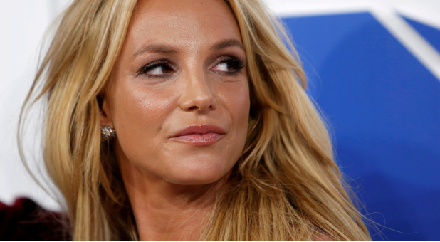 Britney Spears arrives at the 2016 MTV Video Music Awards in New York, U.S., August 28, 2016.