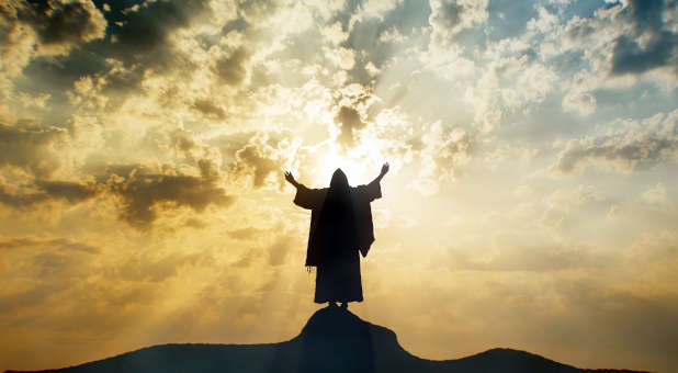 A prophet on a mountaintop.