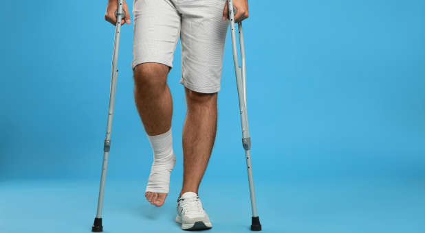 walking with a limp