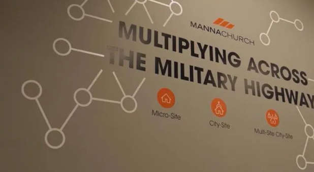 The Manna Church military church-plant outline.